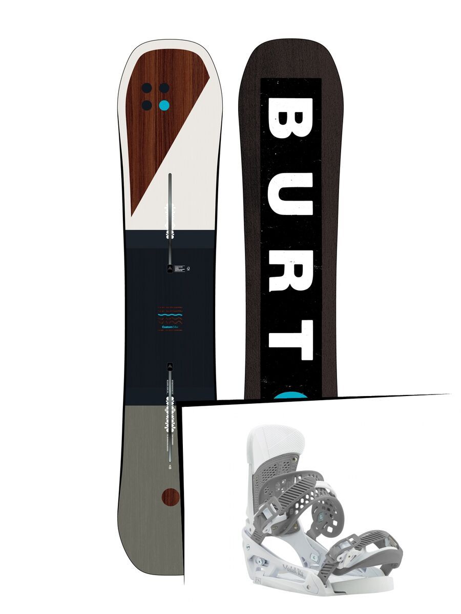 Set: Burton Custom 2019 +  Malavita EST (1931052S) - Bild 1