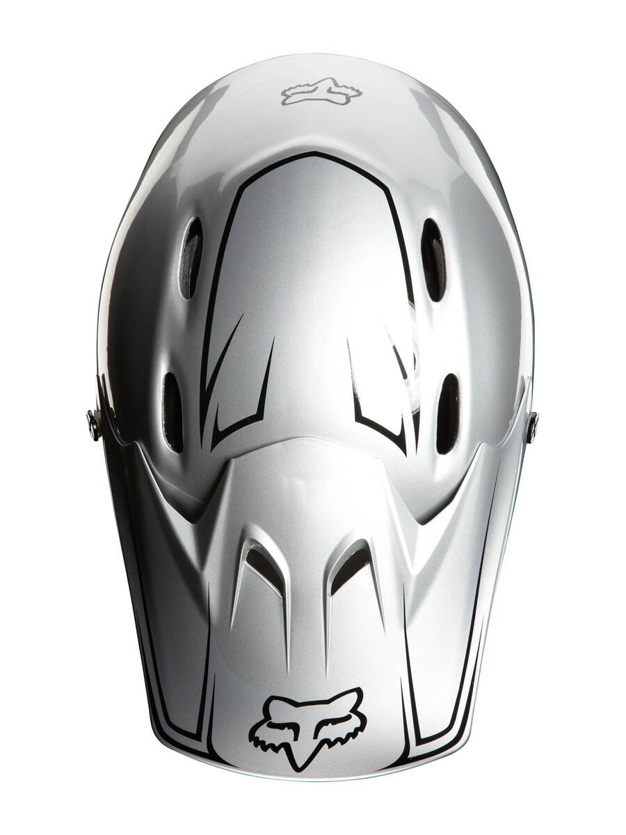Fox Rampage Helmet, metallic silver - Bild 4
