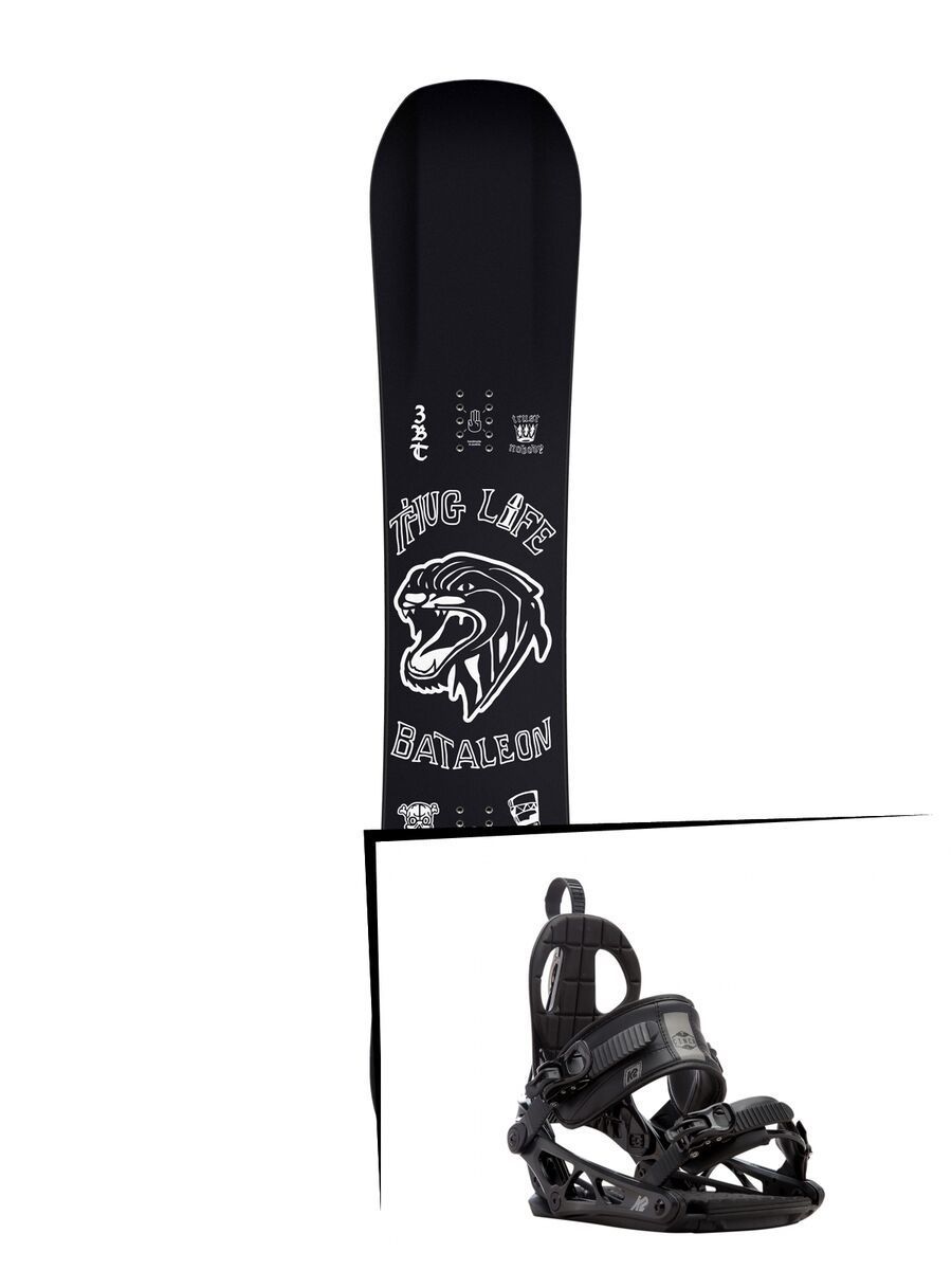 Set: Bataleon Disaster 2017 + K2 Cinch CTC (1728774S) - Bild 1