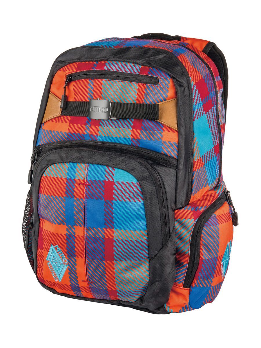 Nitro Hero, plaid red blue - Bild 1