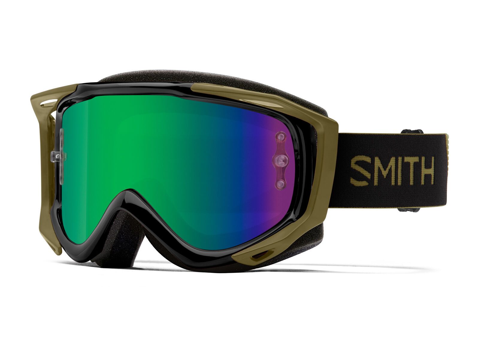 Smith Fuel V.2 inkl. WS, mystic green/Lens: green mirror - Bild 1