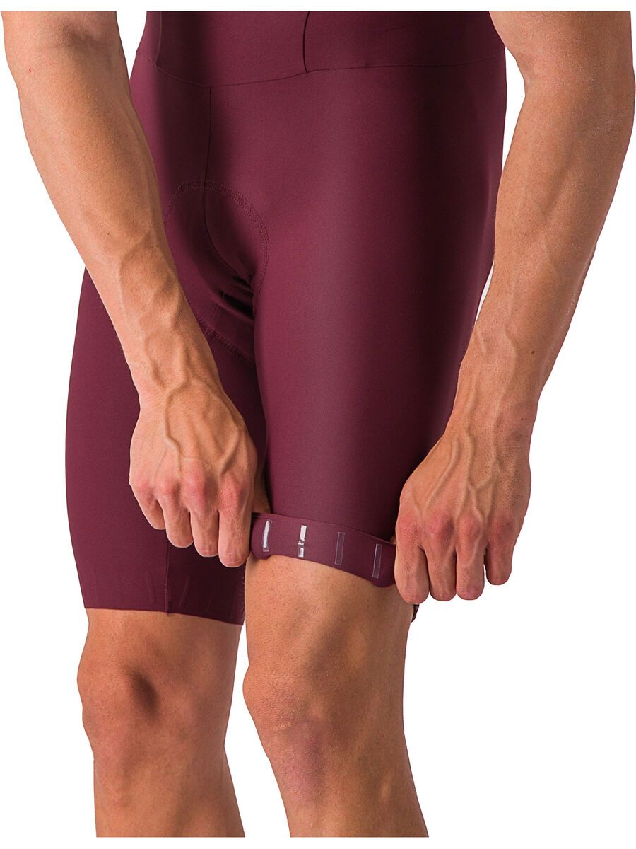 Castelli Espresso Bibshort, deep bordeaux - Bild 4