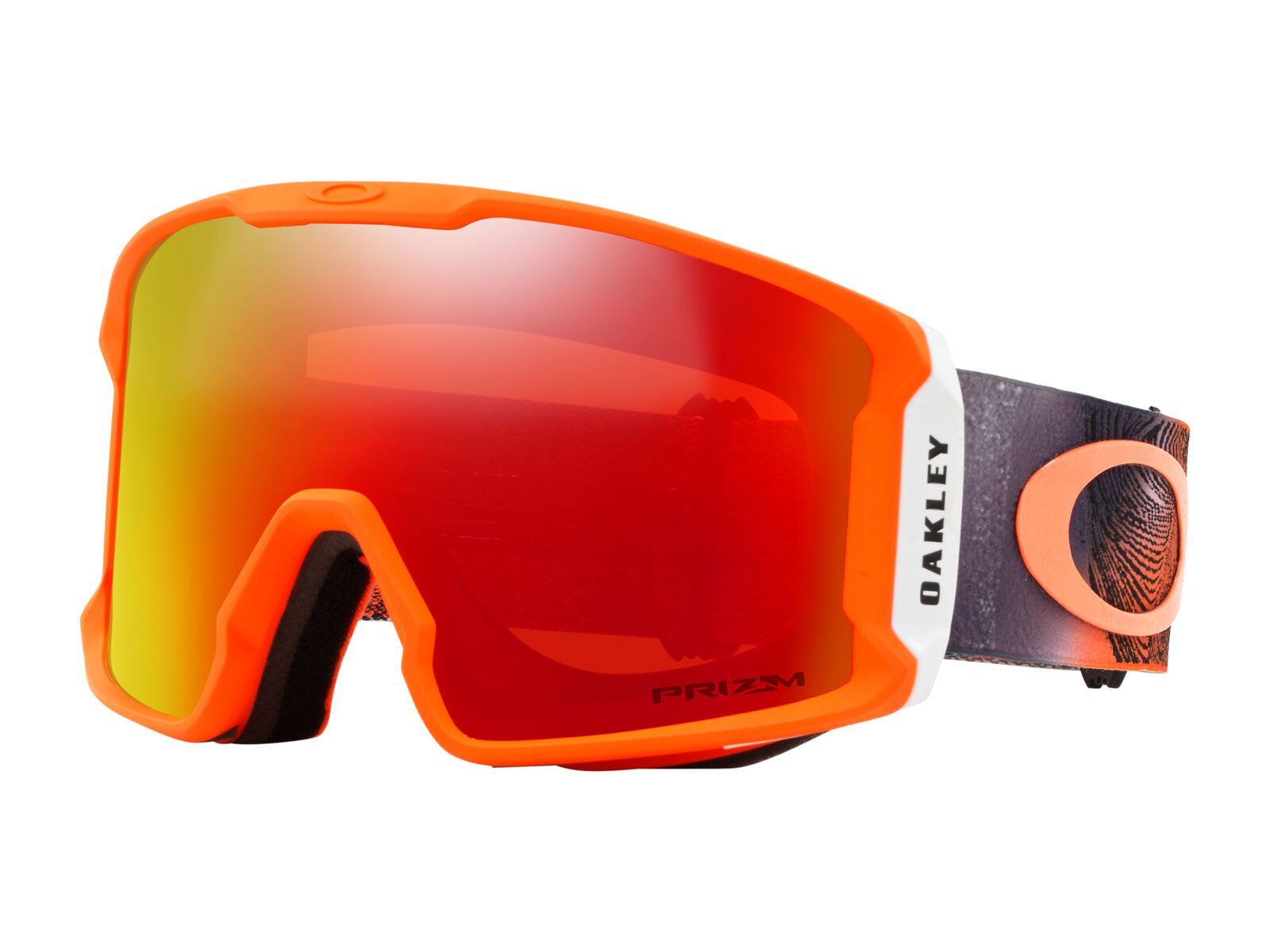 Oakley Line Miner Prizm, mystic flow neon orange/Lens: prizm snow torch iridium - Bild 1