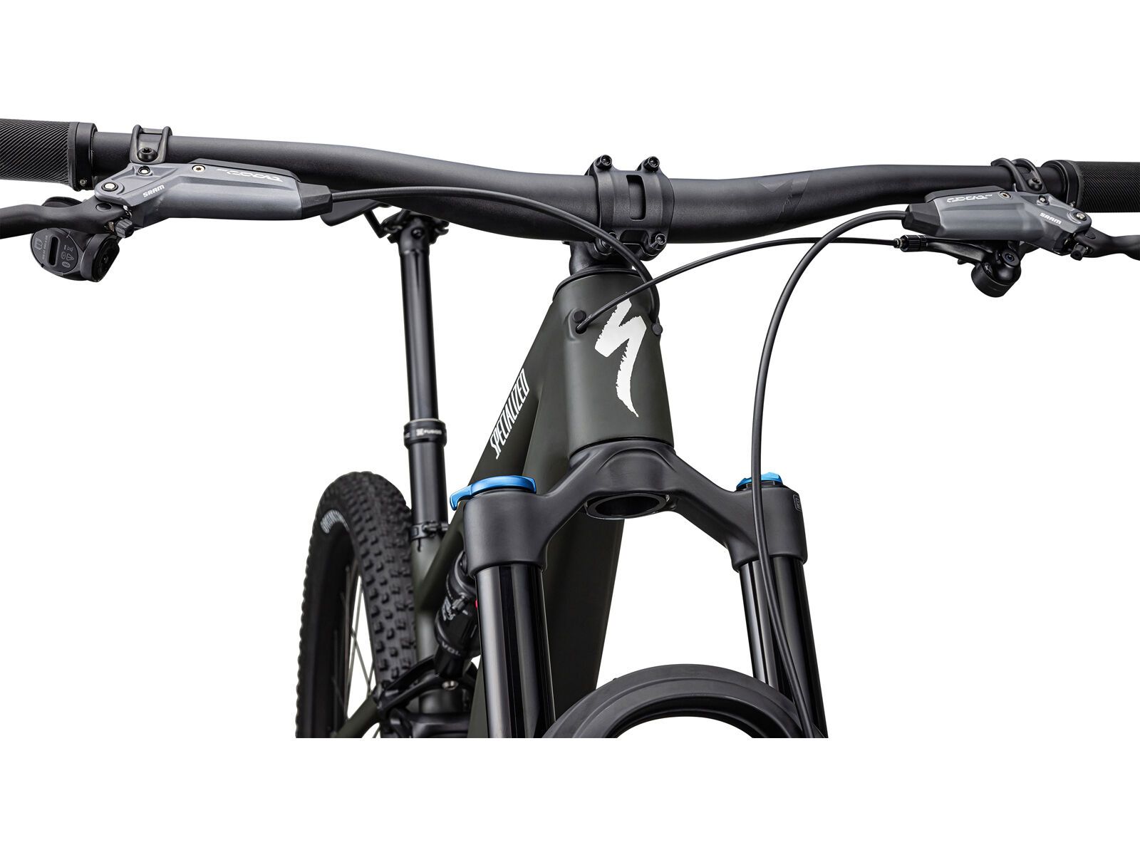 Specialized Epic 8 Evo Comp, dark moss green/dune white - Bild 5