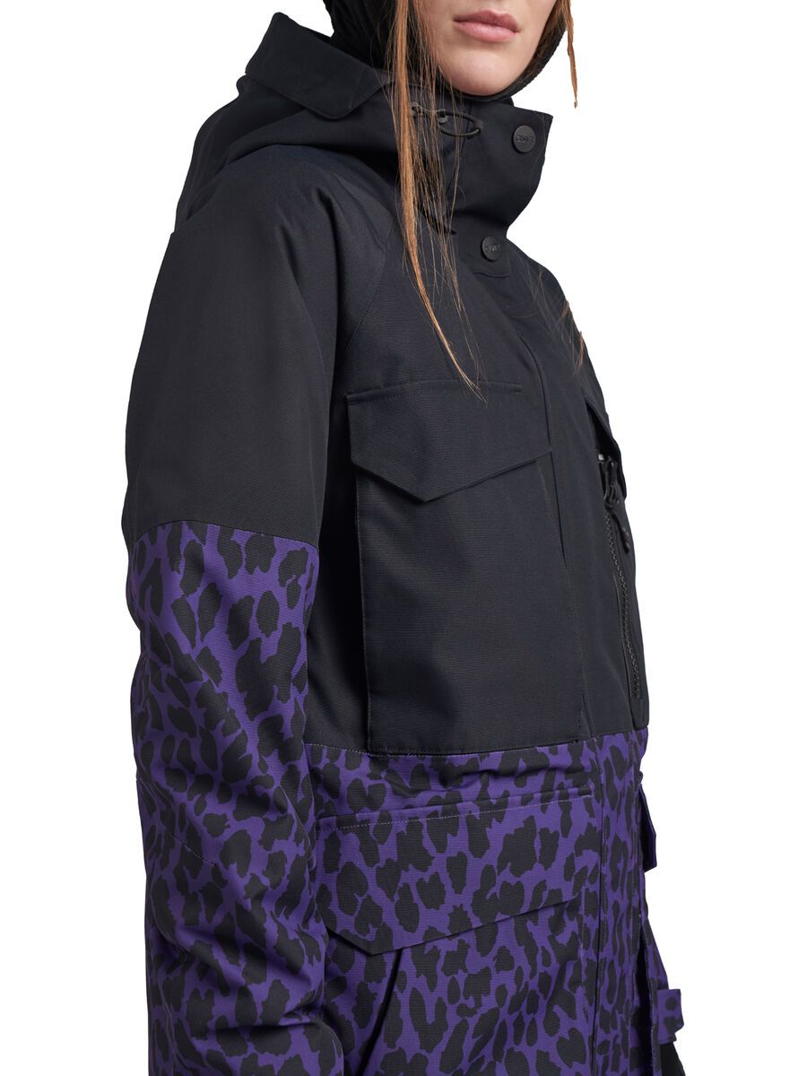 Colourwear Gritty Parka Women, leo purple - Bild 4
