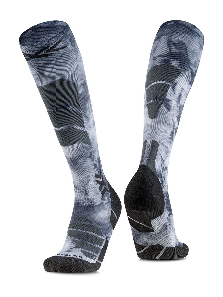 X-Bionic X-Socks Ski Expert Wild OTC, tiedye x black/x white - Bild 1
