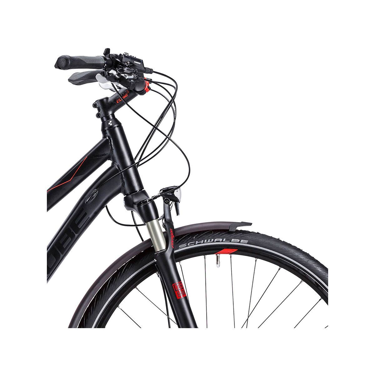 Cube Kathmandu Trapeze, black red - Bild 5