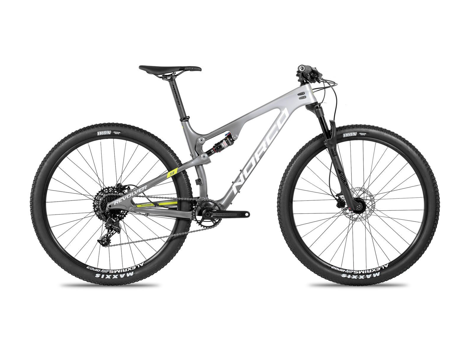 Norco Revolver FS 3 27.5, silver fade/white/citron - Bild 1