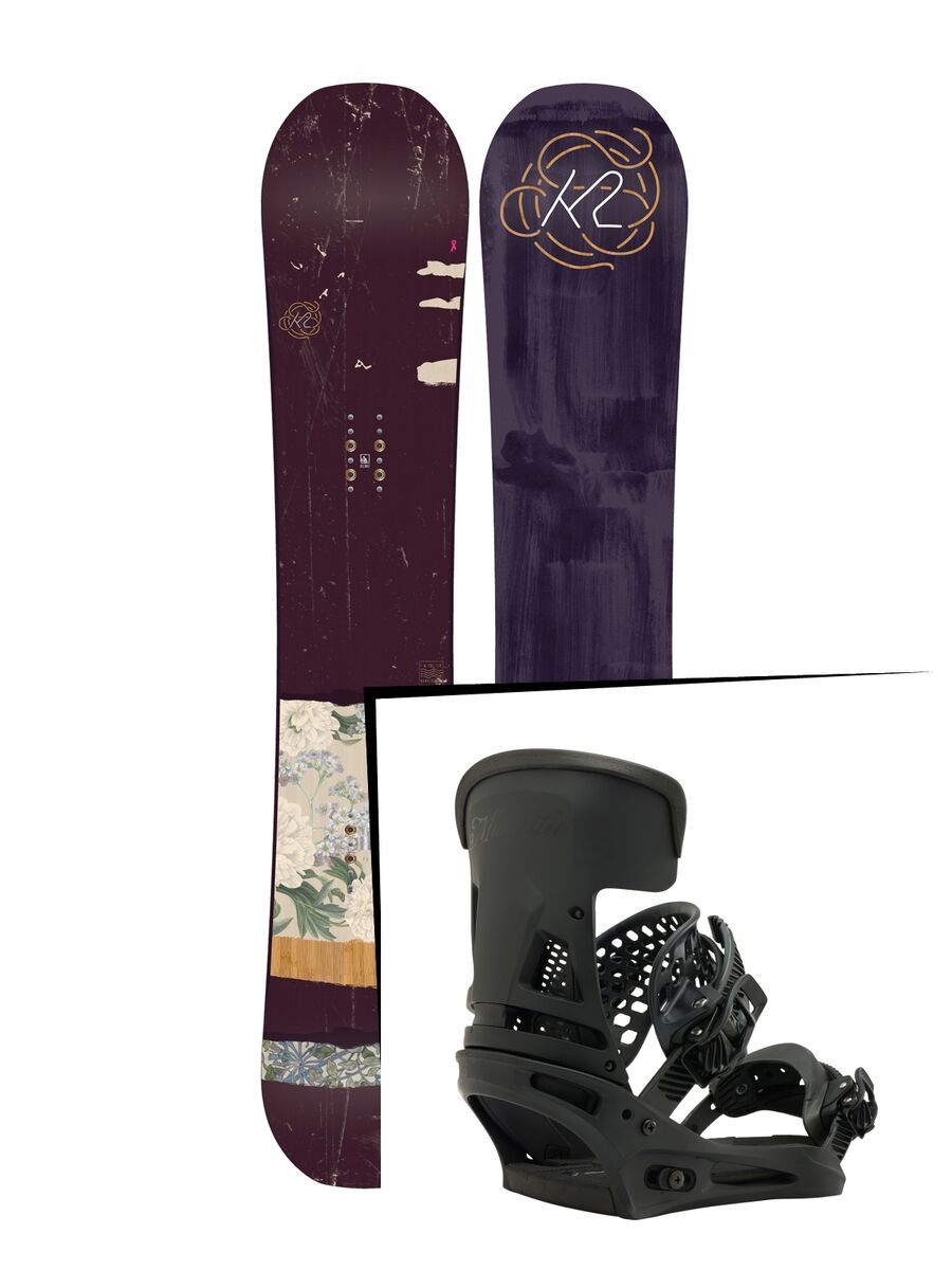 Set: K2 Wowpow 2016 + Burton Malavita (1464109S) - Bild 1