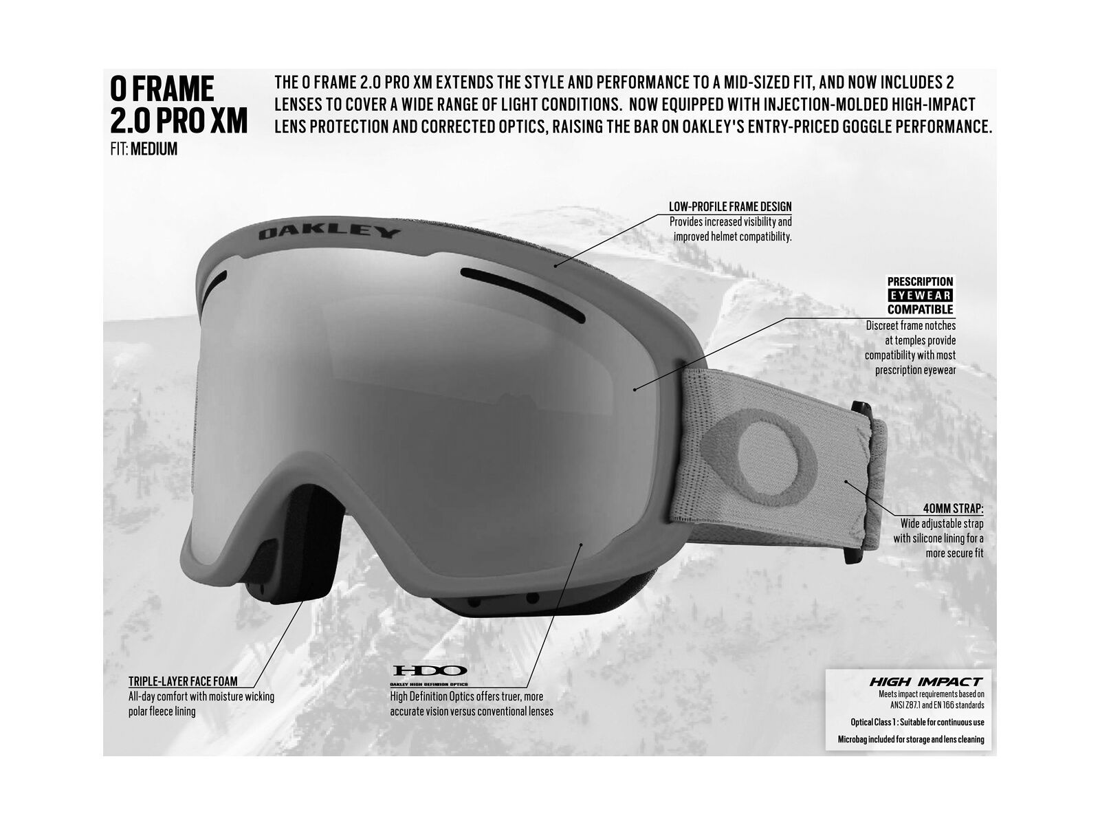 Oakley O Frame 2.0 Pro XM - Fire Iridium, matte black - Bild 5