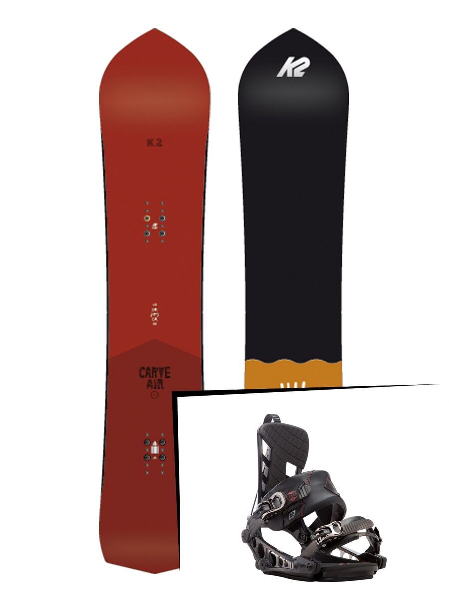 Set: K2 Carve Air 2017 +  Cinch CTS (1728762S) - Bild 1