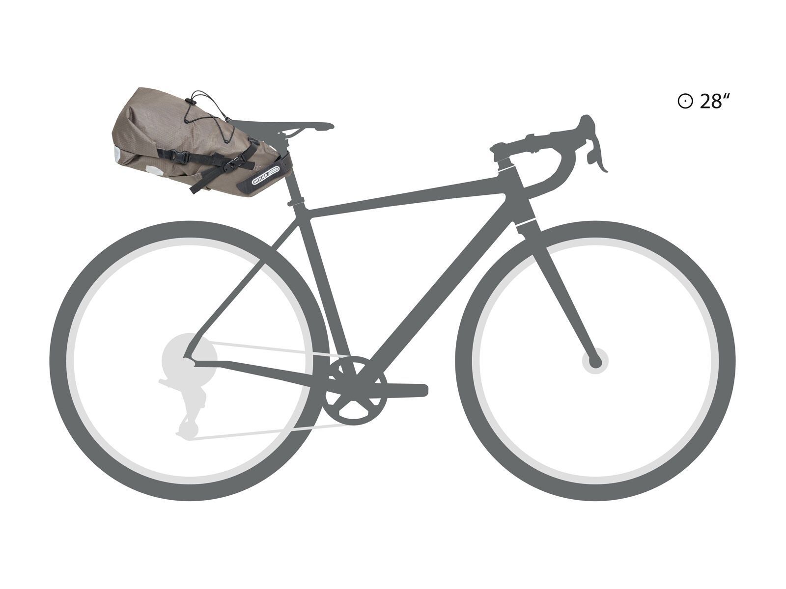 ORTLIEB Seat-Pack 11 L, dark sand - Bild 8