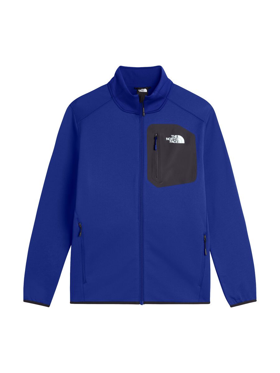 The North Face M Crest Full Zip Jacket, bold blue/tnf black - Bild 1