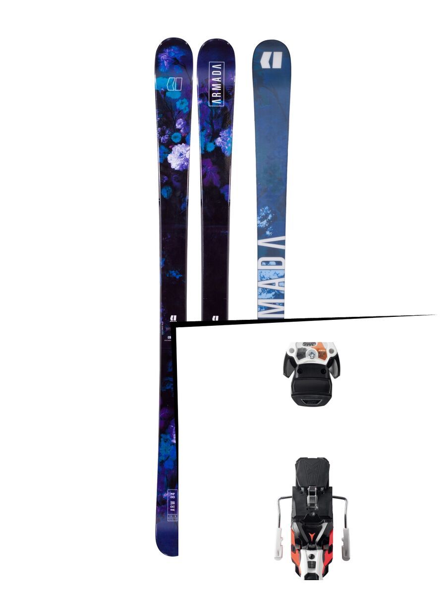 Set: Armada Arw 84 2018 + Atomic Warden MNC 13 white/black/orange - Bild 1