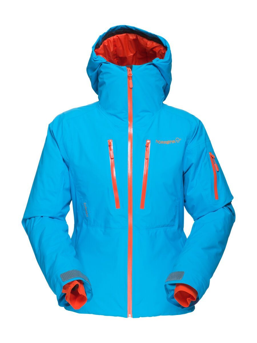 Norrona Womens Lofoten Gore-Tex Prima Loft Jacket, Caribbean Blue - Bild 1