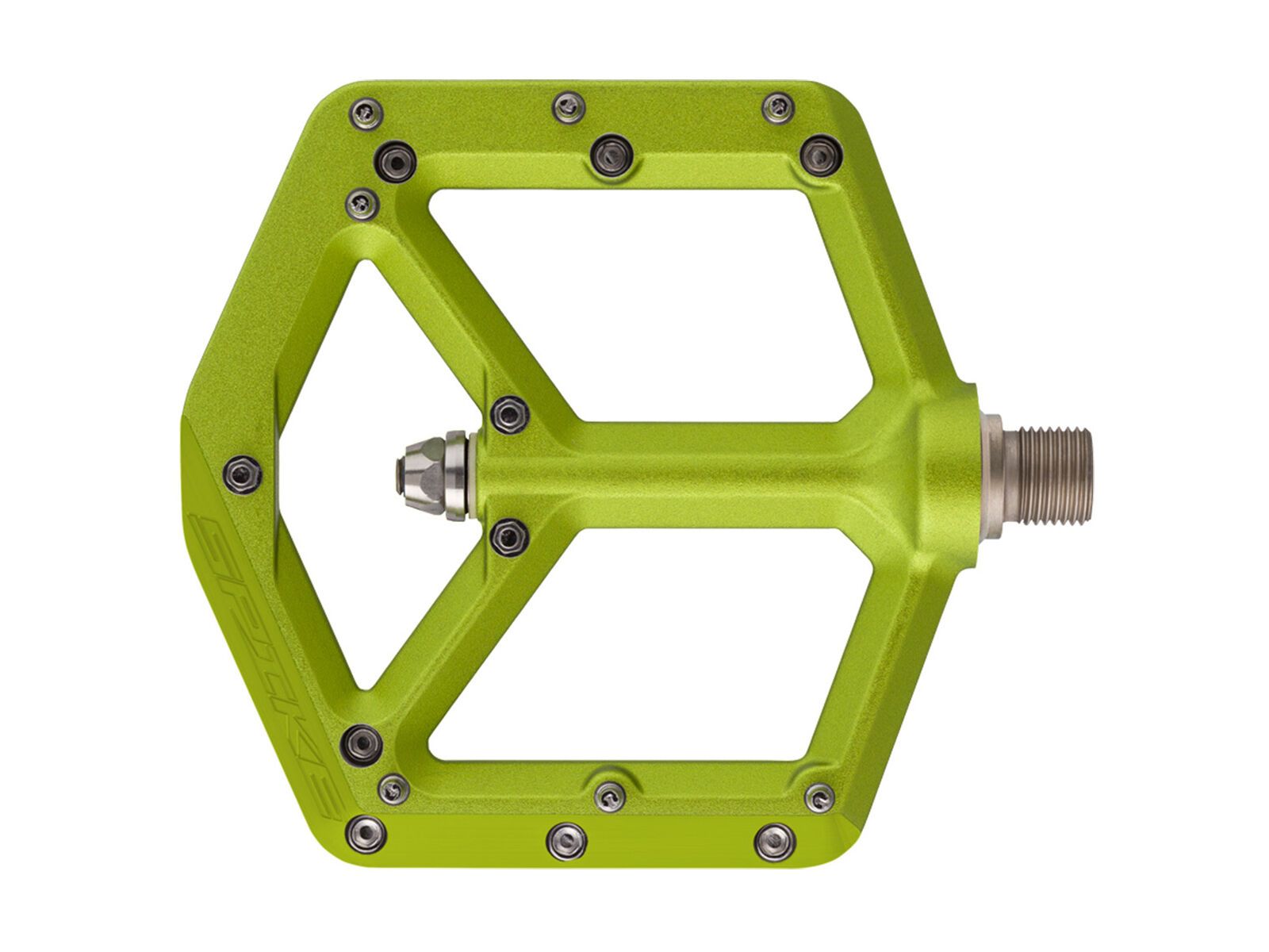 Spank Spike Reboot Flat Pedal, green - Bild 1