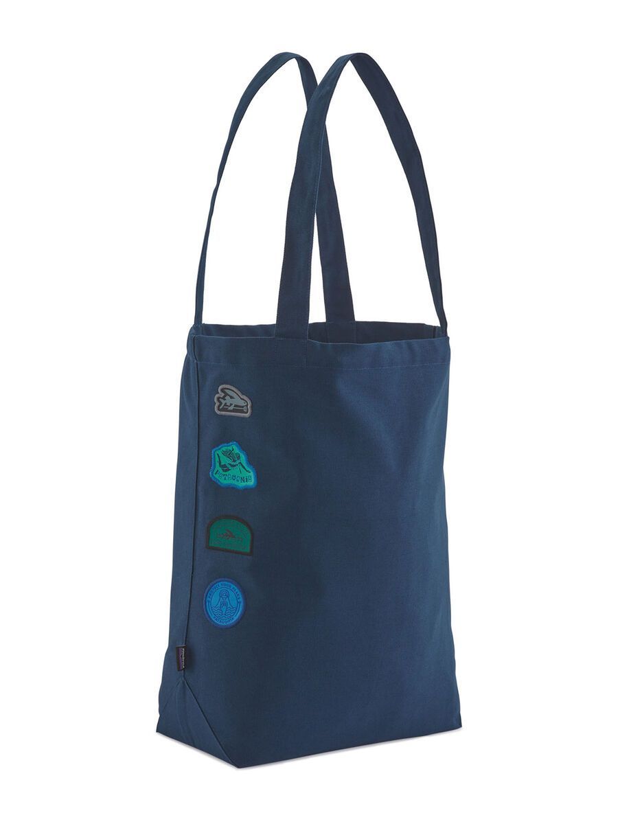 Patagonia Market Tote Surf Activism Patches, tidepool blue - Bild 2