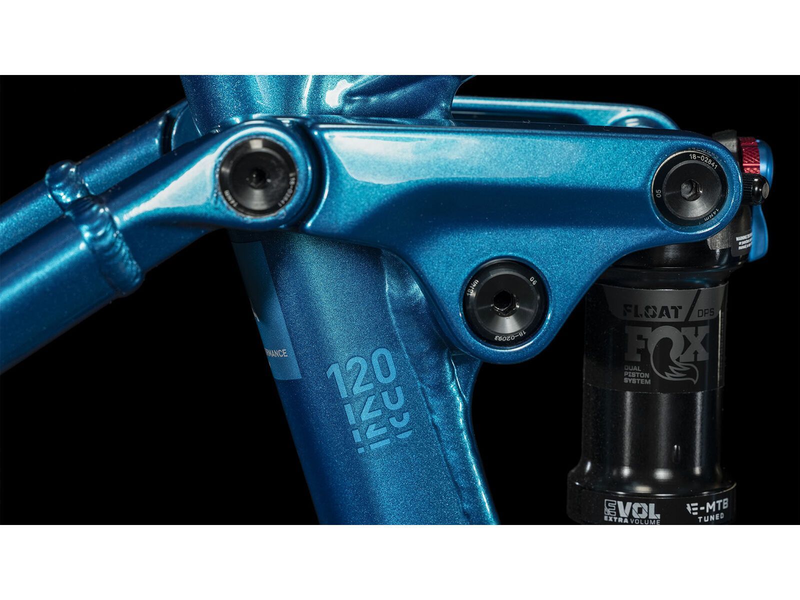 Cube Stereo Hybrid 120 SLX 750 29, electricblue´n´chrome - Bild 5