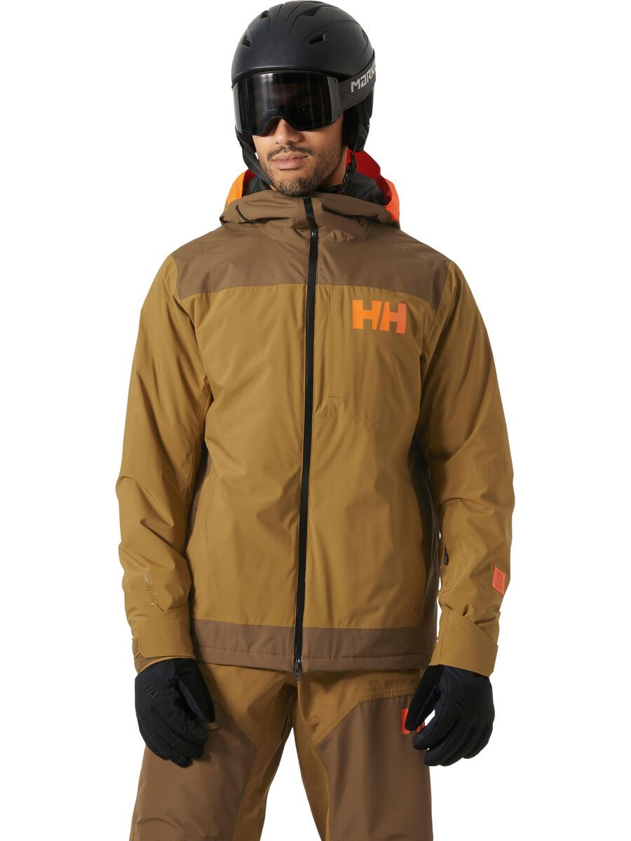 Helly Hansen Powdreamer 2.0 Jacket, sepia - Bild 3