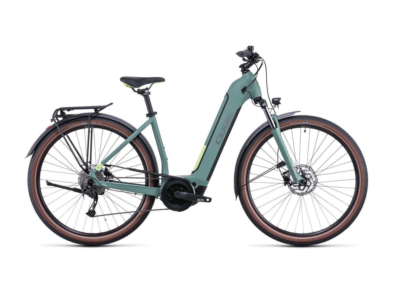 Cube Touring Hybrid One 500 Easy Entry, green´n´sharpgreen - Bild 1