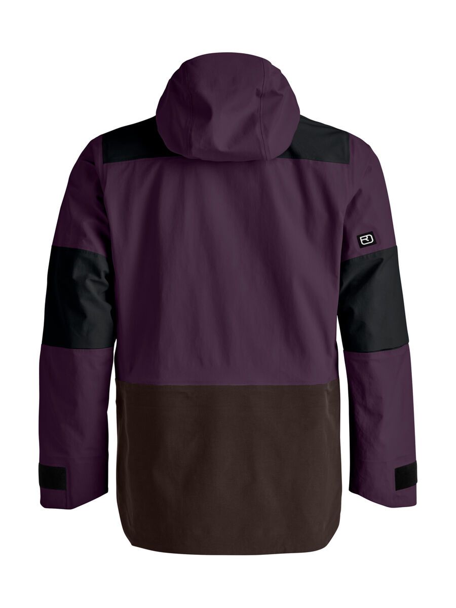 Ortovox Ravine Free 3L Jacket M, dark wild berry - Bild 2