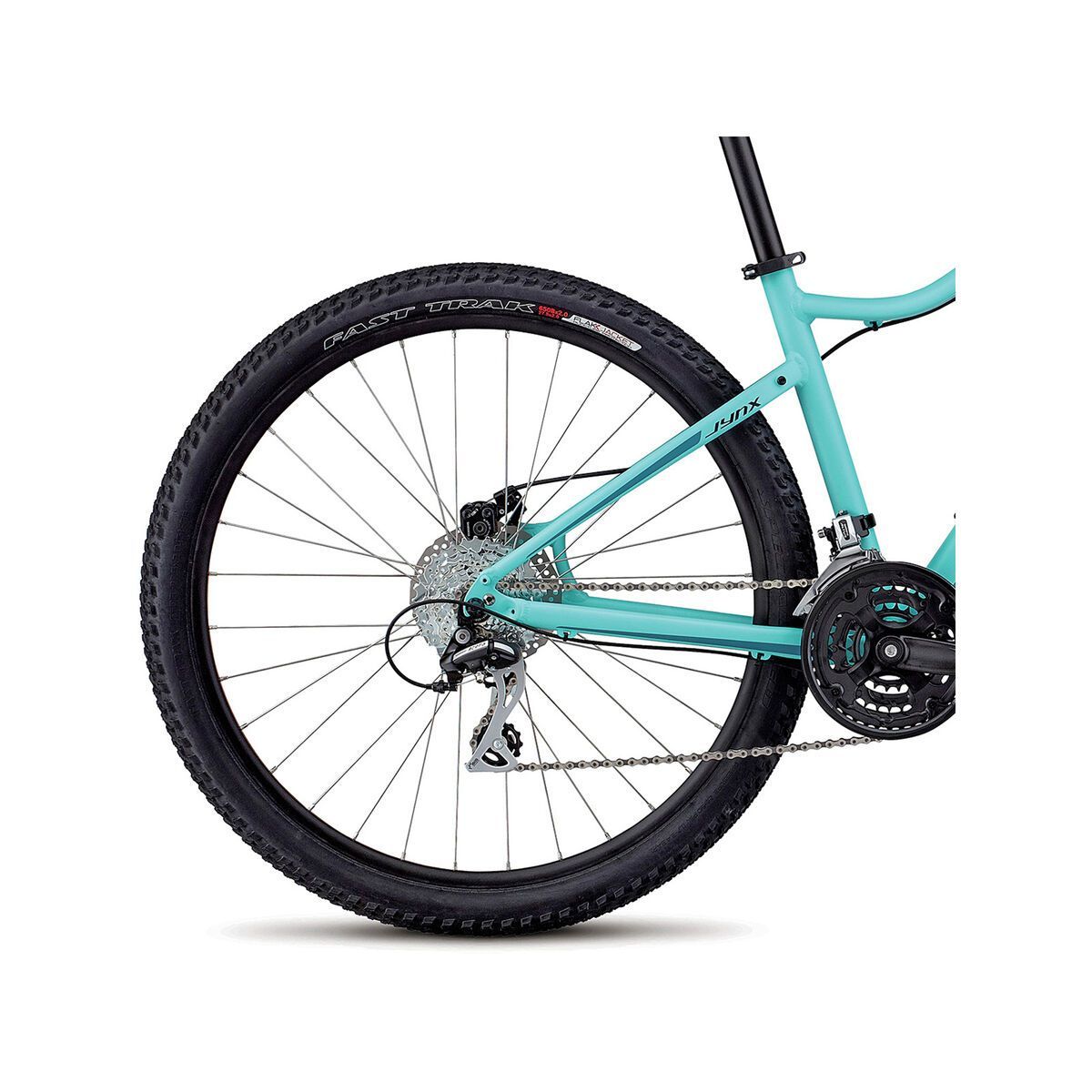 Specialized Jynx 650B, satin light turquoise/tarmac black/turquoise - Bild 4