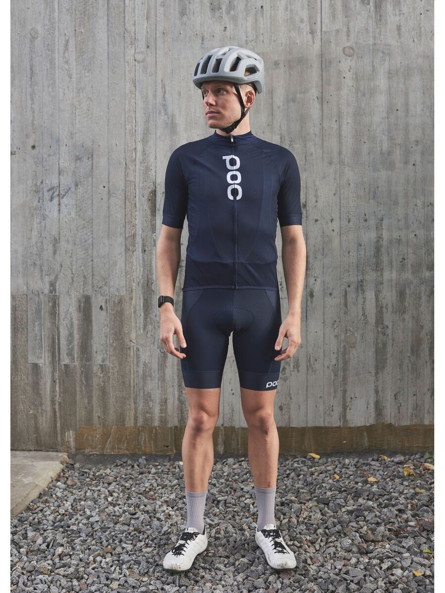 POC M's Essential Road Logo Jersey, turmaline navy - Bild 5