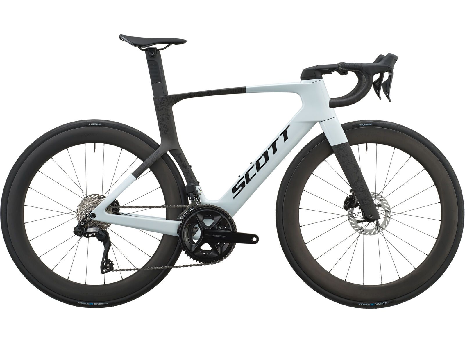 Scott Foil RC 20, cumulus white/carbon black - Bild 1