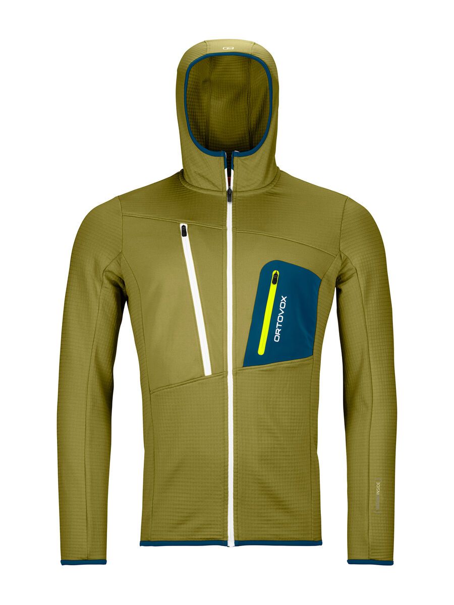 Ortovox Merino Fleece Grid Hoody M, sweet alison - Bild 1