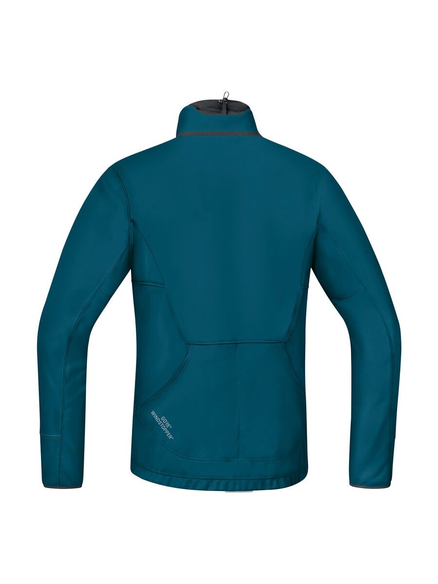 Gore Bike Wear Power Trail Windstopper Soft Shell Thermo Jacke, ink blue - Bild 2