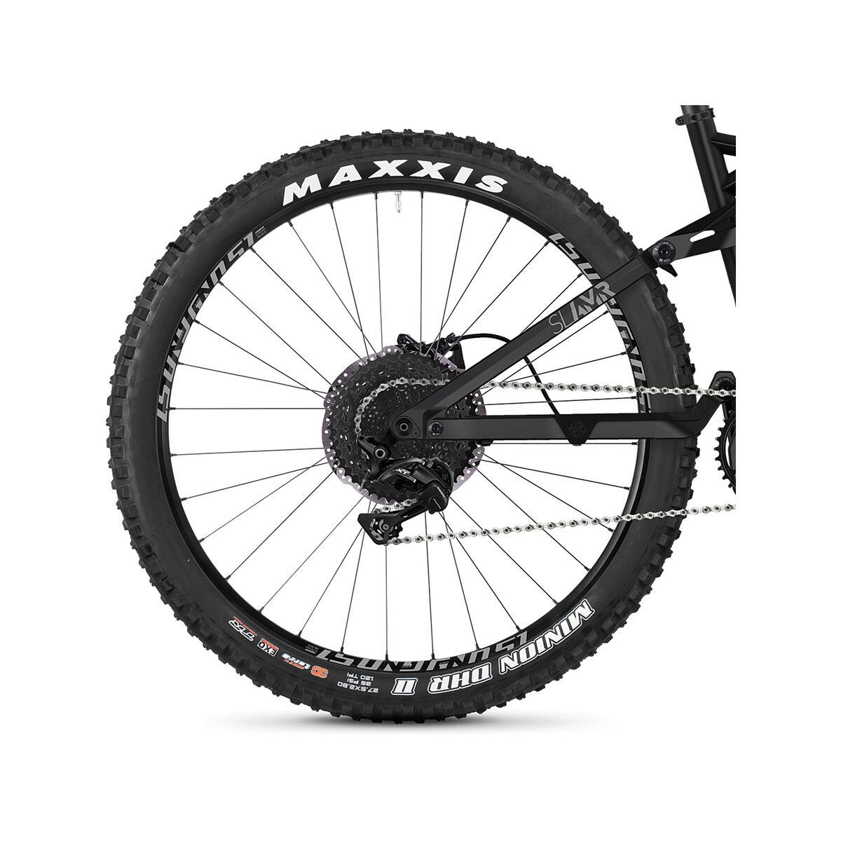 Ghost Hybride SL AMR S1.7+ AL, night black/urban gray/iridium silver - Bild 5