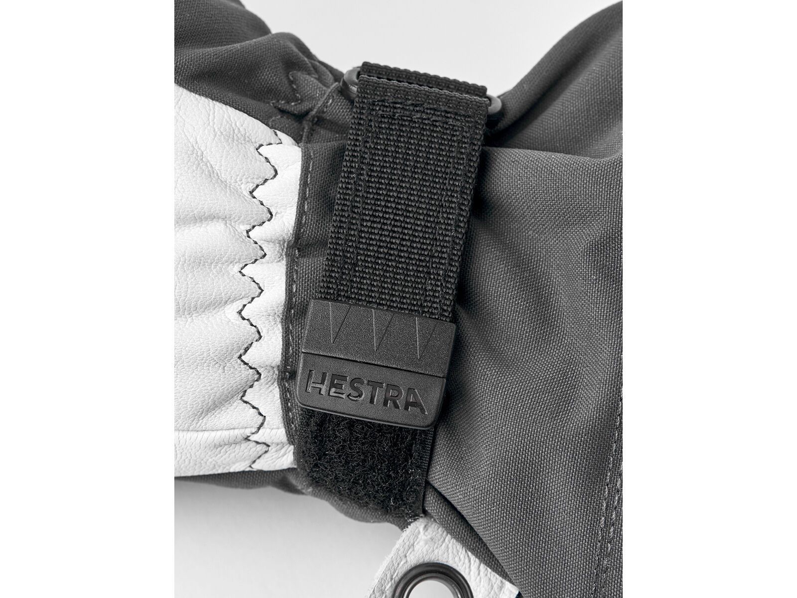 Hestra Army Leather Heli Ski 5 Finger, grey - Bild 2