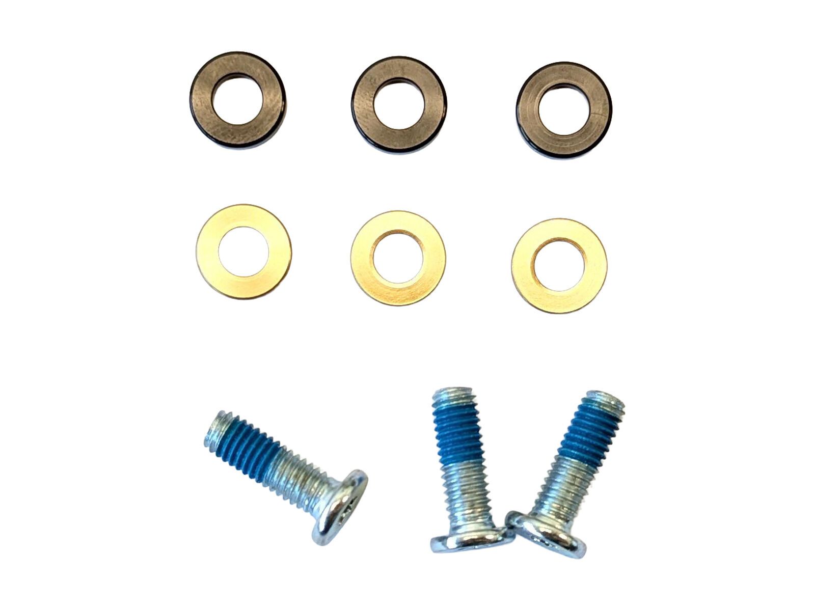 e*thirteen Chainguide Bolt and Spacer Kit - 52/53 auf 55 mm Kettenlinie - Bild 1