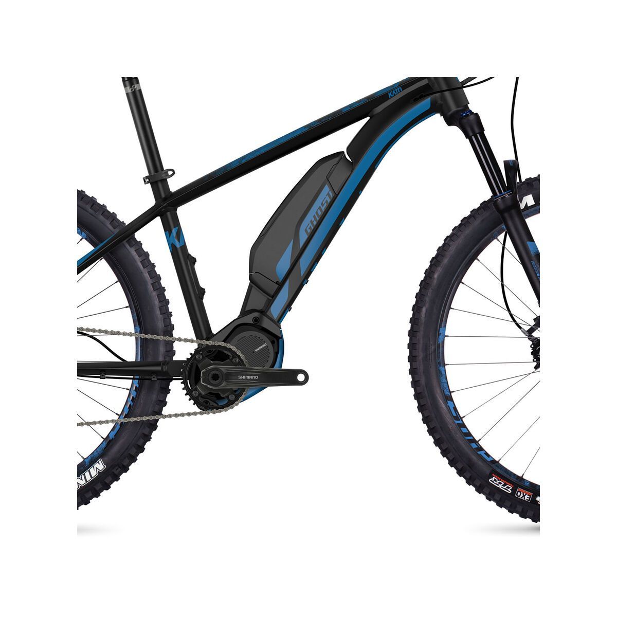 Ghost Hybride Kato S3.7+ AL, night black/vibrant blue - Bild 3