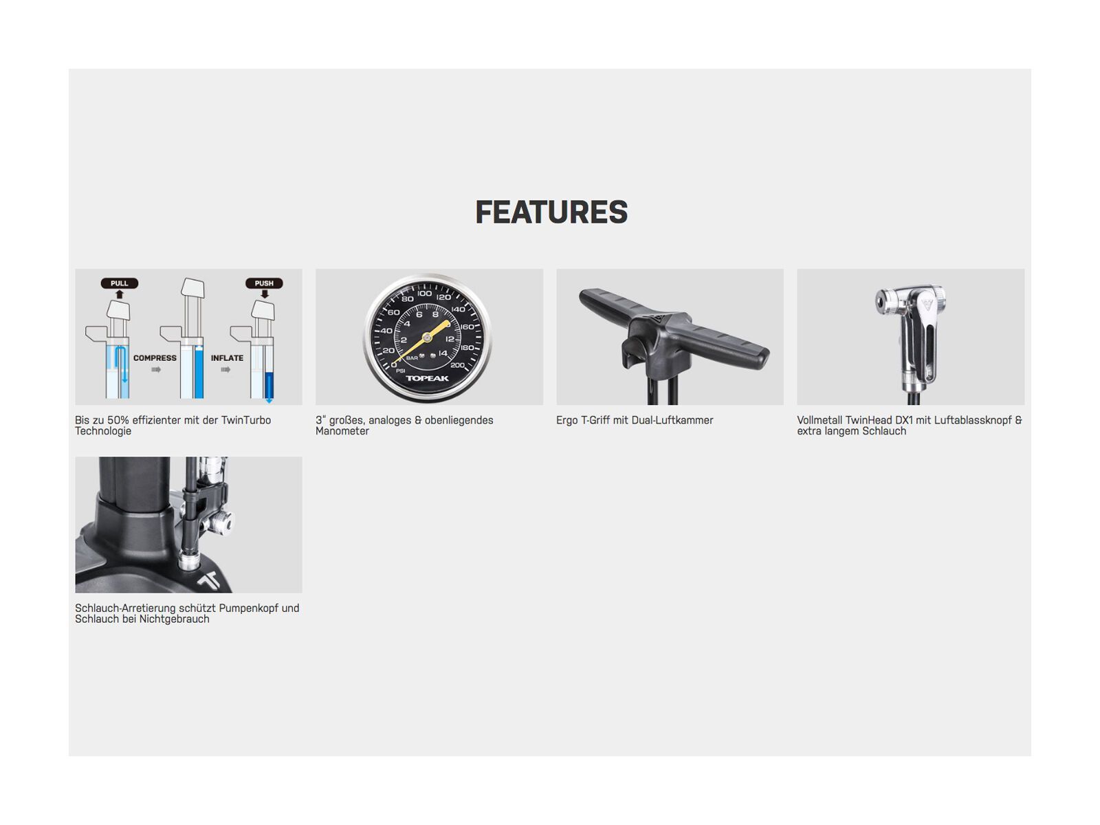 Topeak JoeBlow Twin Turbo - Bild 4