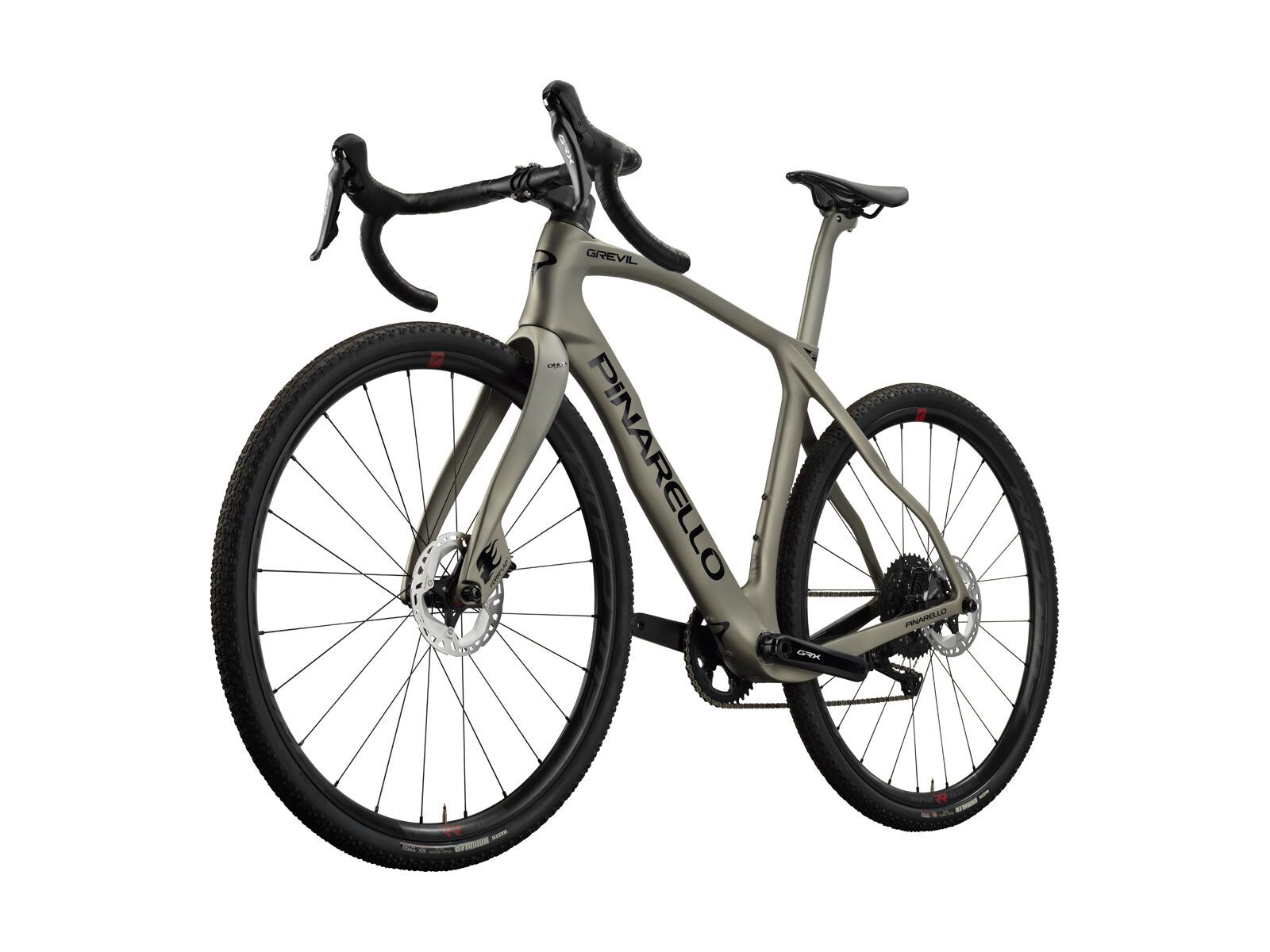 Pinarello Grevil F5 GRX 610 1x12 DB / Fulcrum Rapid Red 500 DB - 700C, stone grey - Bild 3