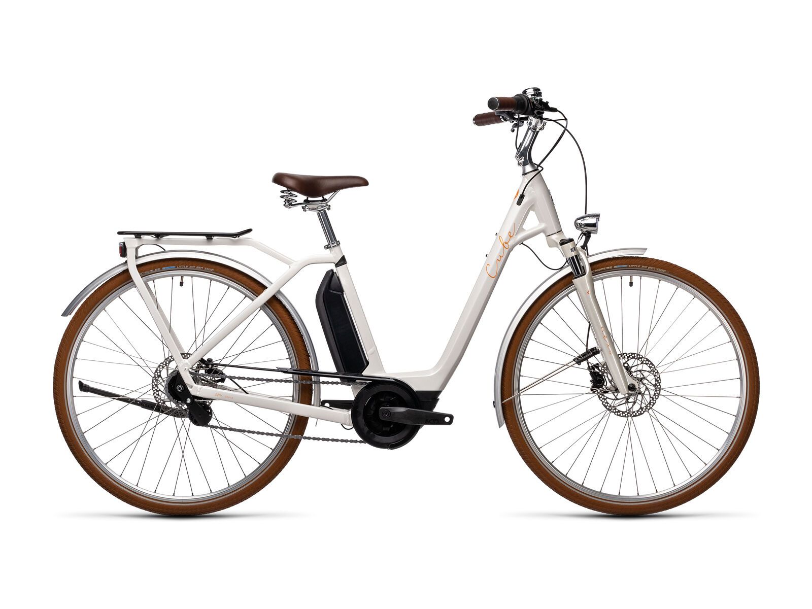 Cube Ella Cruise Hybrid 500, creme´n´orange - Bild 1