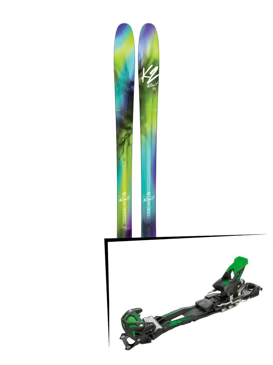 Set: K2 SKI Fulluvit 95 2017 + Tyrolia Adrenalin 16 (1715219S) - Bild 1
