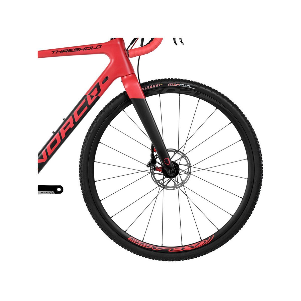Norco Threshold C Rival 1, red/ud carbon - Bild 3