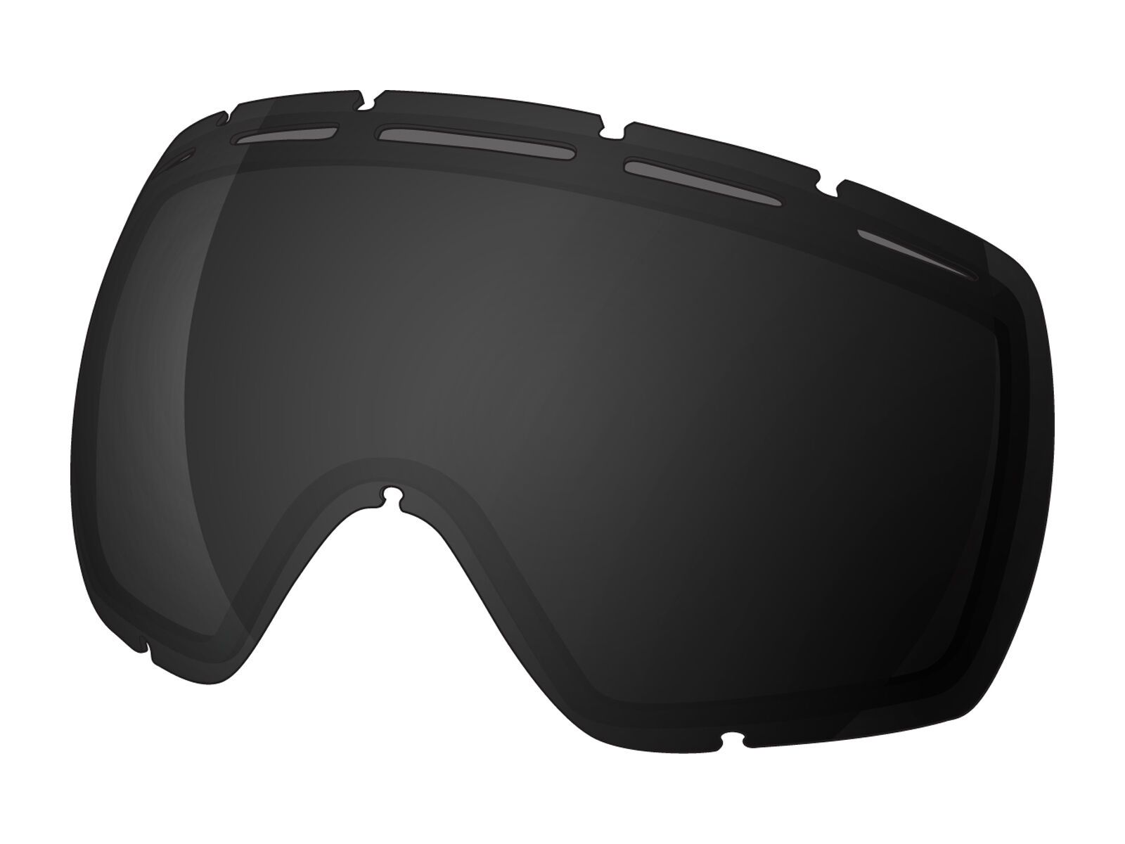 Shred Stupefy inkl. Wechselscheibe, wipeout/Lens: burn reflect caramel - Bild 2