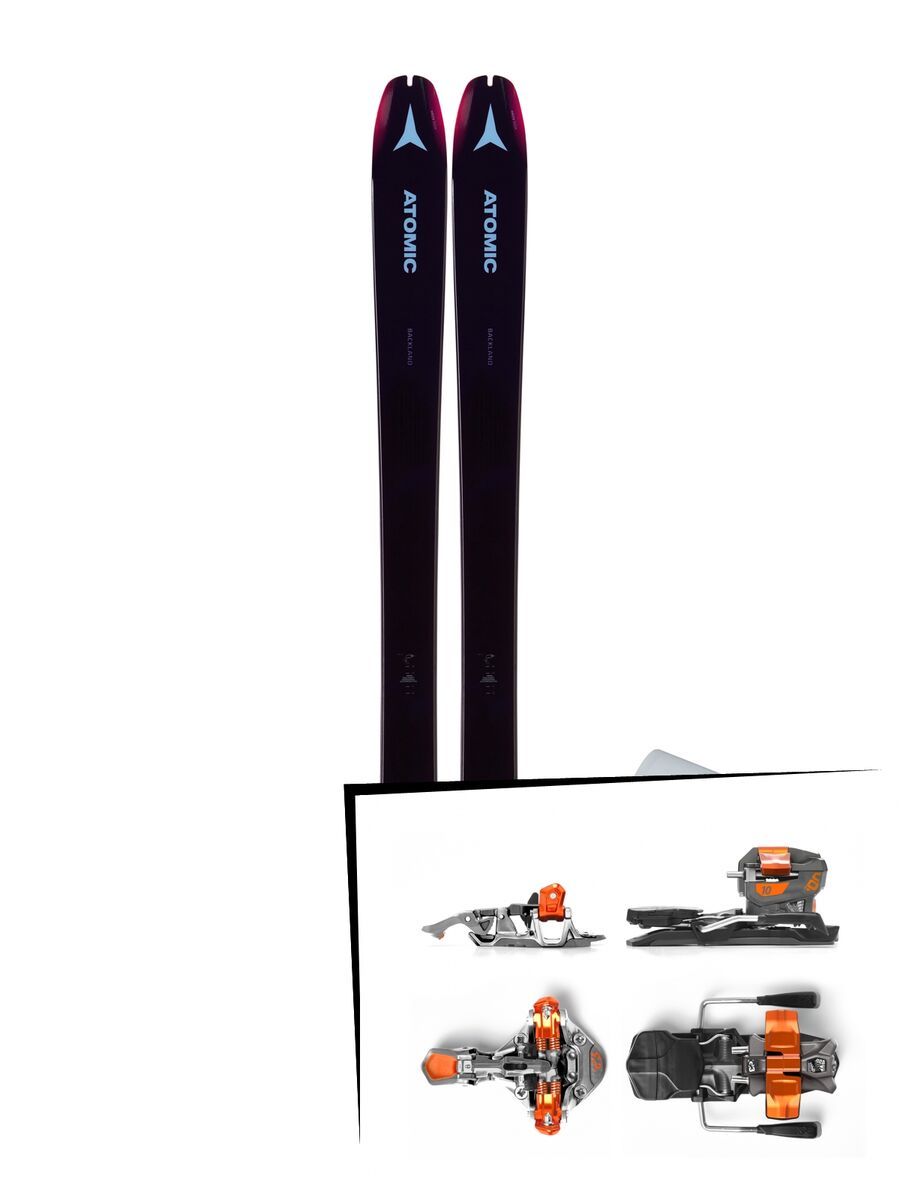 Set: Atomic Backland 85 W + Hybrid Skin 85 2019 + G3 Ion 10 (1716207) - Bild 1