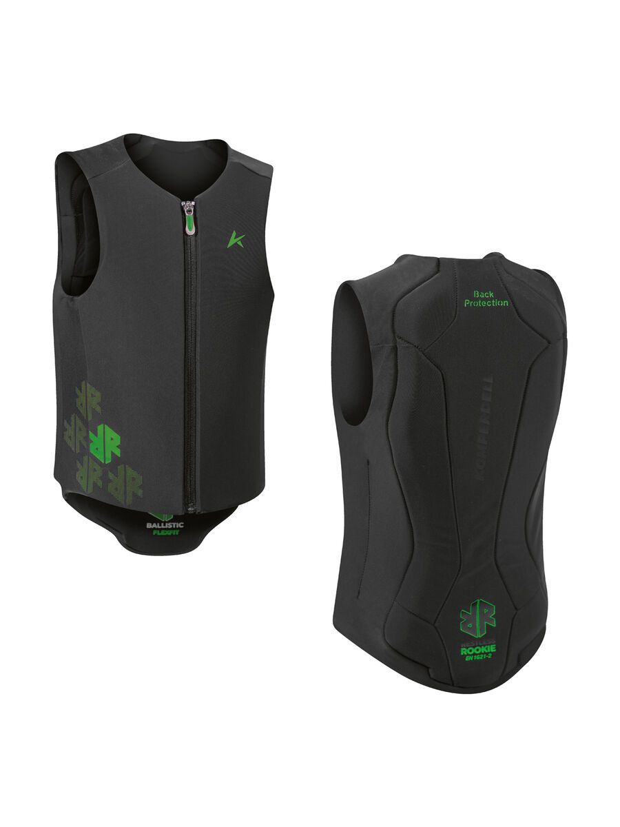 Komperdell Ballistic Flex Fit Pro JR, black/lime - Bild 2