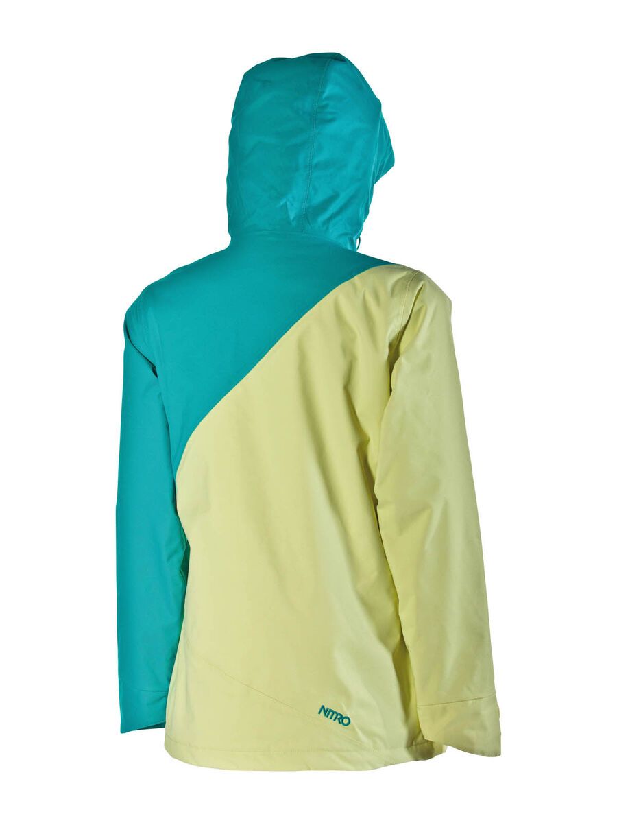 Nitro Siren Jacket, Turq Twill/Lemonade Twill - Bild 2