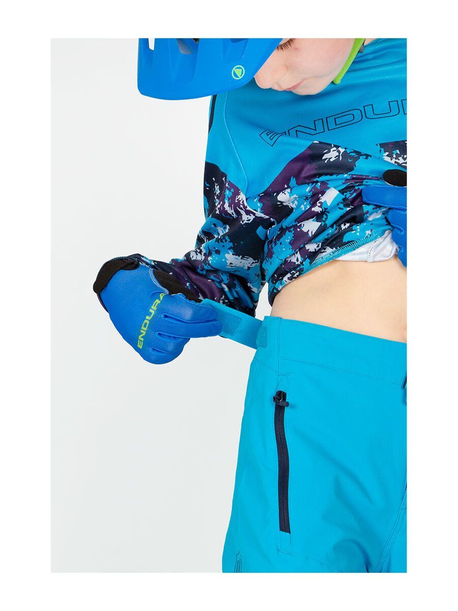 Endura Kids MT500JR Burner Hose, electric blue - Bild 3