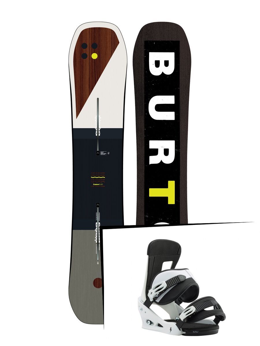 Set: Burton Custom Flying V 2019 +  Freestyle (1930963S) - Bild 1