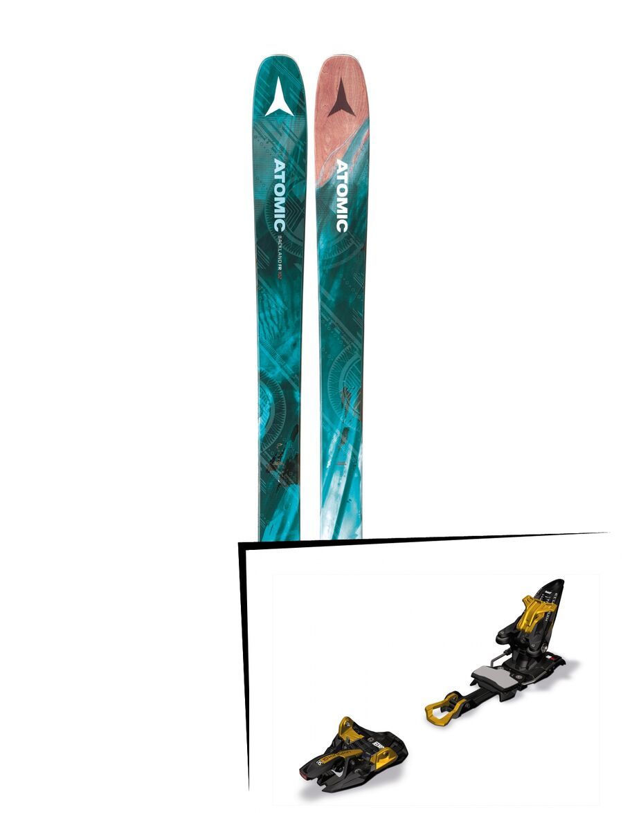 Set: Atomic Backland FR 102 W 2018 + Marker Kingpin 13 - Bild 1