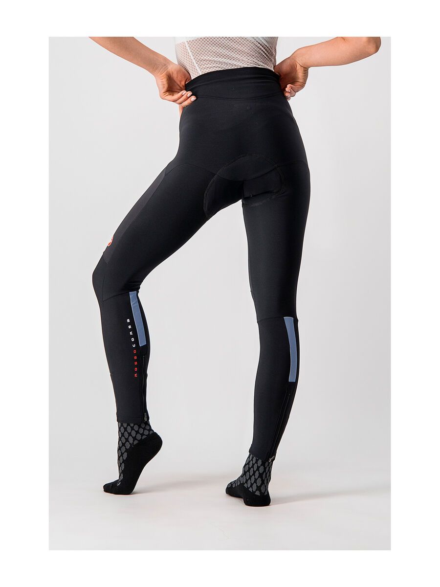 Castelli Sorpasso RoS W Tight, black/silver reflex - Bild 5