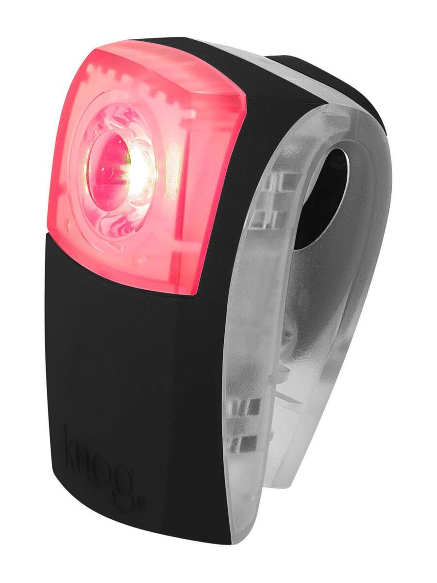 Knog Wearable Boomer, rote LED, schwarz - Bild 1