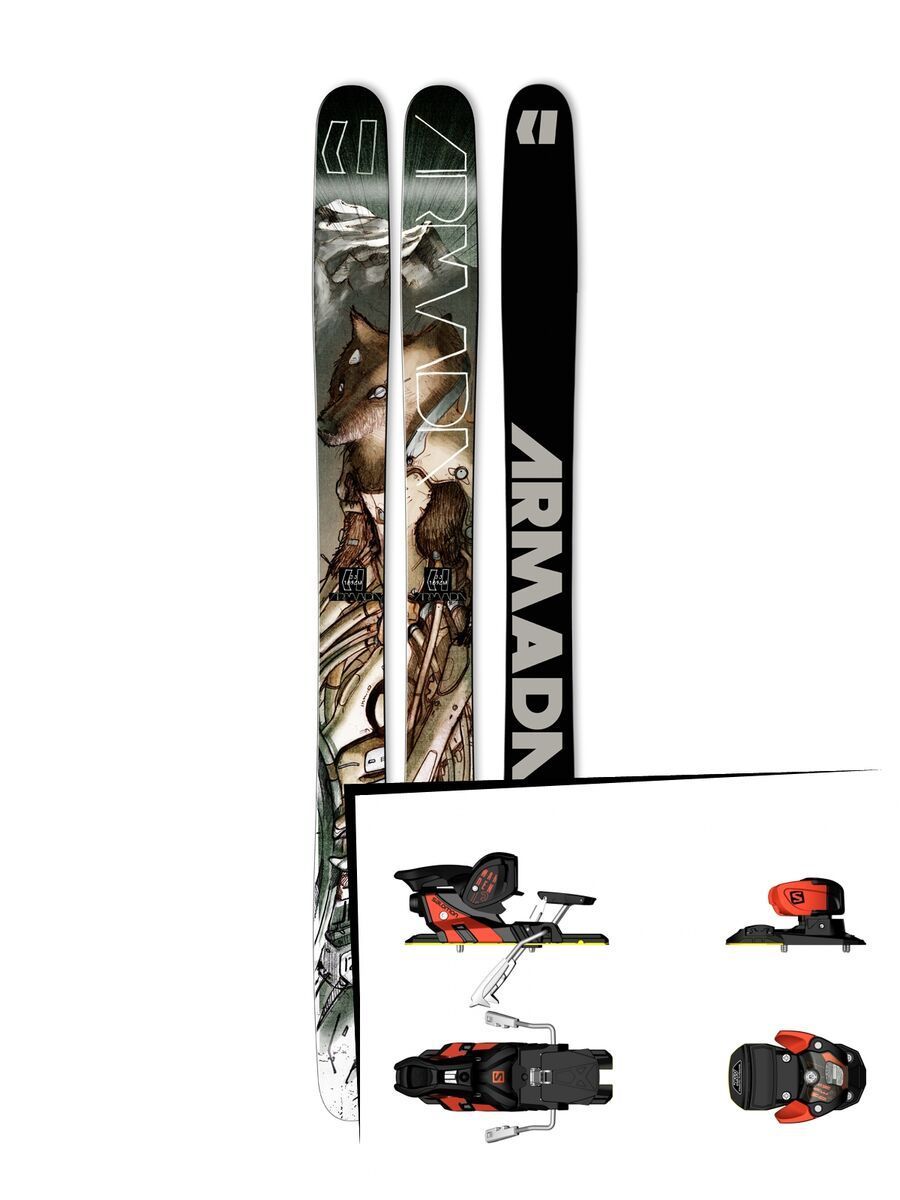 Armada Set: JJ 2.0 2016 + Salomon Warden MNC 13 - Bild 1