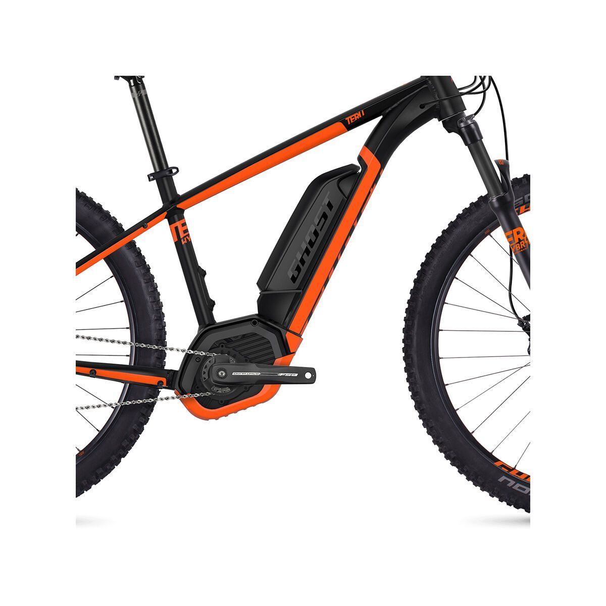 Ghost Hybride Teru B5.7+ AL, night black/neon orange - Bild 3